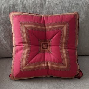 Dakotah red square pillow